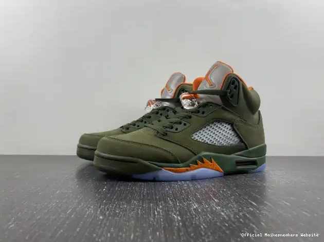 Official Maikesneakers Olive Jordan 5 DD0587-308 Air 0518